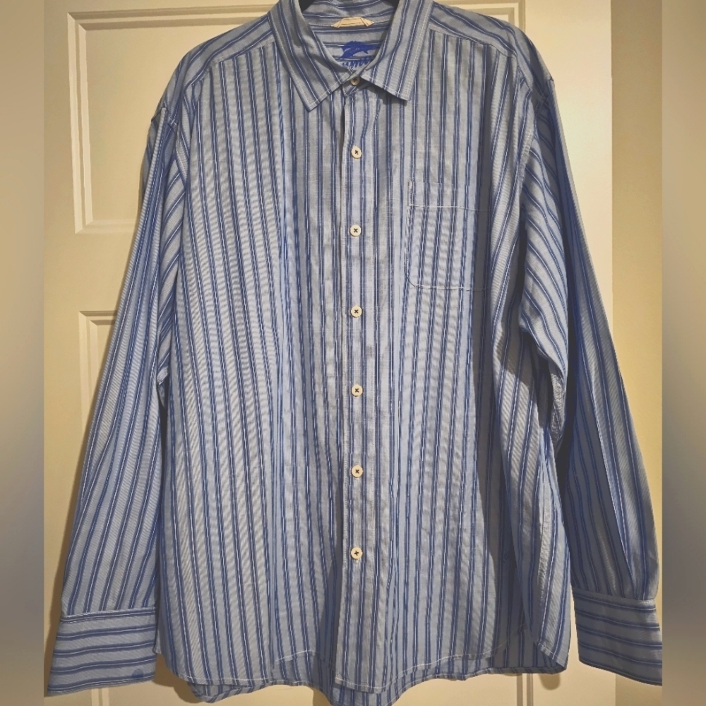 Tommy Bahama Men's Button Down Long Sleeve Shirt sz xl